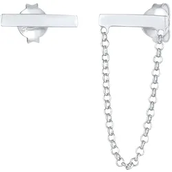 Elli Stecker Stab Geo Kette Trend 925 Silber silberfarben Damen 