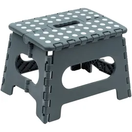 Wenko Klapphocker Kunststoff 29 x 22 x 22 cm Grau