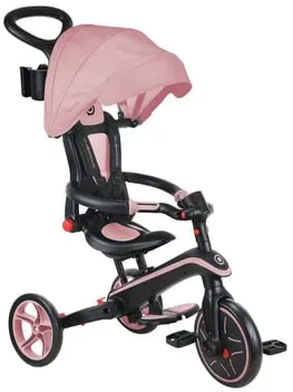 GLOBBER EXPLORER TRIKE FOLDABLE 4in1 pink