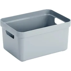 sunware perfectly organised Aufbewahrungsbox 35 x 24,6 x 18,3 cm 1-tlg. blaugrau