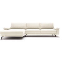 hülsta sofa Ecksofa hs.450 weiß 274 cm x 95 cm x 178 cm