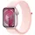Apple Watch Series 9 GPS 41 mm Aluminiumgehäuse rosé, Sport Loop hellrosa One Size