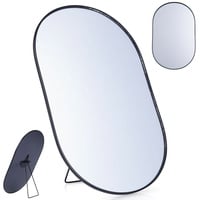 Spiegel Spieglein Standspiegel Kosmetikspiegel Schminkspiegel schwarz 16x22 cm