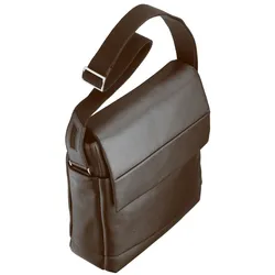 d & n Business Line Messenger Leder 30 cm Laptoptaschen   Braun Damen 