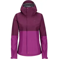 Rab Damen Downpour Jacke (Größe M, lila)