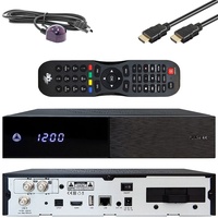 AB Pulse 4K UHD Sat Receiver (2X DVB-S2X Sat, Linux E2, PVR, H.265, HDR10, Ultra HD 2160p, 2 GB RAM & 8 GB Flash, USB 2.0, HDMI, CI, CA-Kartenleser, MicroSD-Slot, LAN, schwarz, 500GB)