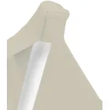 TexDeko 2er-Set Stretch Stehtischhusse für Bistrotisch Ø 60-65 cm Creme | strapazierfähig verstärkte Fußtaschen bügelfrei waschbar