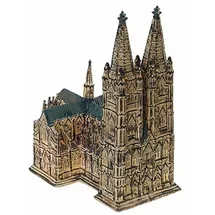 Wurm - Kirche Kölner Dom aus Porzellan, B26 x T18 x H29 cm