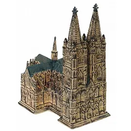 Wurm - Kirche Kölner Dom aus Porzellan, B26 x T18 x H29 cm
