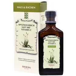 Riviera Spitzwegerich Saft mit Vitamin C 250 ml Saft