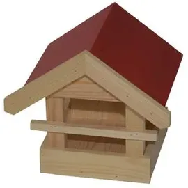 dehner natura premium Futterhaus Kaja 21,5 x 22 x 21,5 cm Rot