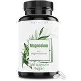 Magnesium 180 Kapseln (6 Monate) 400 mg elementares Magnesium pro Kapsel | vegan