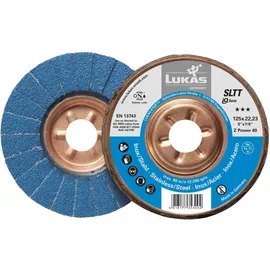 Lukas Fächerscheibe SLTT Z Power Ø 125 mm Körnung 60 10 Stück
