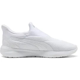Puma Softride Cosmic Sliptech Damen Weiß/Kaltes Hellgrau 47
