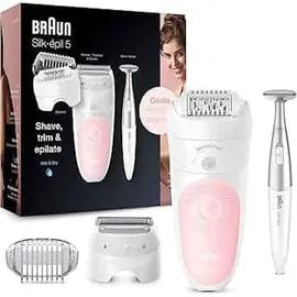 Braun Silk·épil 5 5-041 Weiß/Rosa