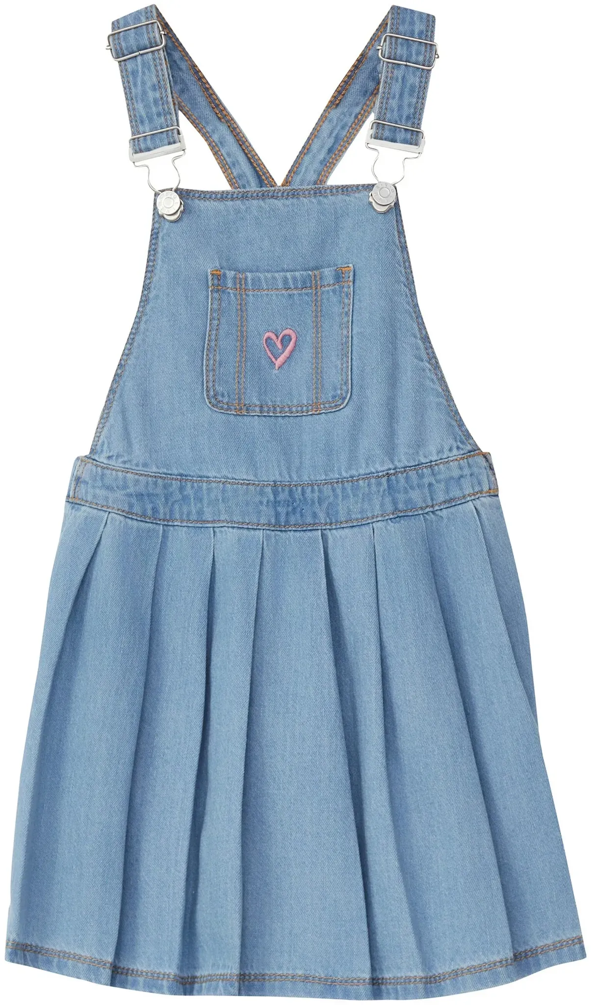 s.Oliver Jeans-Latzkleid Herz, denim, 92