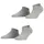 Burlington Everyday 2 Paar Sneakersocken Grau 36-41