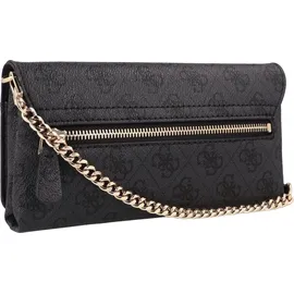 GUESS Noelle Xbody Flap Organizer Coal Logo