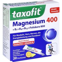 Taxofit Magnesium 400 Direkt-Granulat 20 St.