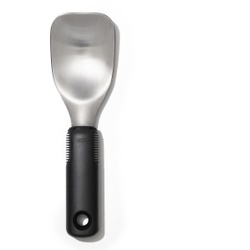 OXO Eisspatel, abgerundet, Eisportionierer für einfaches Portionieren von Eiscreme, 1 Stück