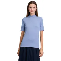 Cartoon Basic Shirt mit Kragen in Stonewash | Gr.: