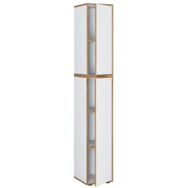 VCM Salia Aktenschrank 30 x 183 x 33 cm weiß