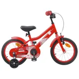 vidaXL Kinderfahrrad 12 Zoll Farbe Rot