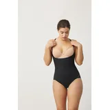 Ysabel Mora Body YSABEL MORA, Damen, Gr. M, N-Gr, schwarz, Obermaterial: 73% Polyamid, 27% Elasthan, figurbetont, Bodys Body, Bodysuit, elastisch, mittlerer Form-Effekt, Träger verstellbar