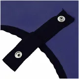 vidaXL Pferdedecke Marineblau Polyester