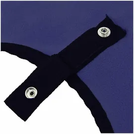 vidaXL Pferdedecke Marineblau Polyester