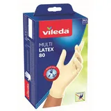 Vileda Multi Latex 80 - Box mit 80 Einmalhandschuhen aus Naturlatex