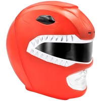 Funidelia | Power Ranger Helm rot für Herren Film und Serien, Superhelden, Zeichentrickfilm - Zubehör für Erwachsene, Zubehör für Kostüm - Rot