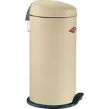 Wesco CAPBOY MAXI in der Farbe mandel, pulverbeschichtetes Stahlblech, Metalleinsatz aus 22 Liter