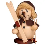 Christian Ulbricht Räuchermännchen Schneemann 19 cm weiß