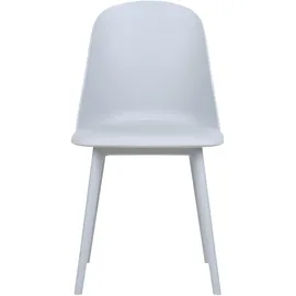 Beliani Esszimmerstuhl 2er Set FOMBY Hellblau