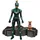 Sonstige Verlage Captain Marvel Actionfigur 18 cm, Grün/Schwarz/Weiß