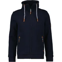 RAGMAN Sweatjacke M (48/50), blau (dunkelblau, 711) Herren Sweatjacken