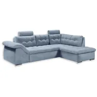 ed exciting design Ecksofa blau