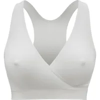 Medela Schwangerschafts- und Still-Bustier Gr. L Keep Cool Sleep, weiß,