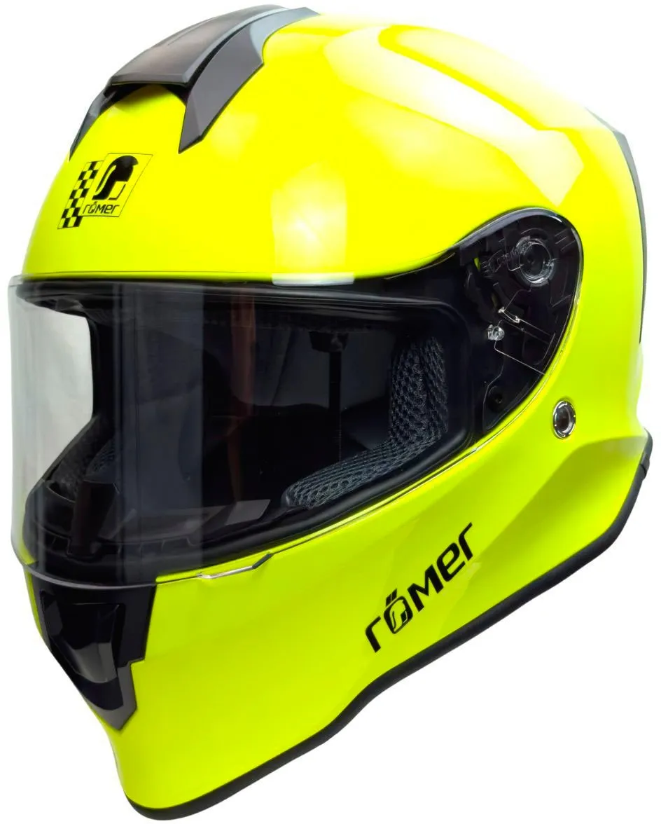 RÖMER HELME Motorradhelm »Siegen« RÖMER HELME neongelb S   Kopfumfang: 55 cm - 56 cm