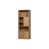 vtwonen Buffet Modulschrank Modulair 199x77 cm Natur Push-to-Open-System beige