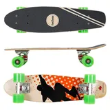FunTomia Miniskateboard Mini-Board Skateboard mit Mach1 ABEC-9 Kugellager aus Ahornholz