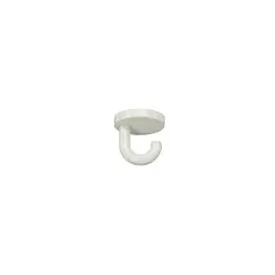 Hewi 477 Unterkopf-Haken 477.90.01599 50mm, reinweiß