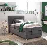 ed-lifestyle polstermöbel Saba 120x200cm mit Motor Grau,