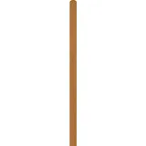 BM Massivholz Zaunpfosten 9 x 100 cm Kirschbaum/Holz