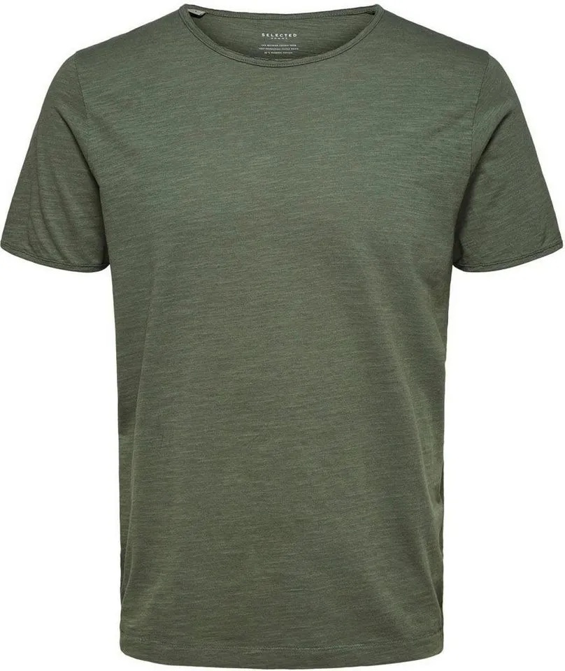 SELECTED HOMME T-Shirt MORGAN O-NECK TEE grün XL (52/54)