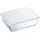 Pyrex Mehrzweckform rechteckig transparent 19 x 14 x 4 cm 0,8 l