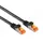 S-Conn Patchkabel, CAT 6a, S/FTP Outdoor, schwarz 08-26105, 25 m, Kat6a, (S-STP), RJ-45, RJ-45