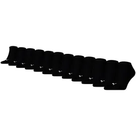 Puma Sneakersocken 12 Paar Schwarz 39-42