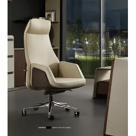 aea Design Büro Schreibtisch Tisch Sessel Einrichtung Ecktisch mit Stuhl 2tlg. Neu - Weiß